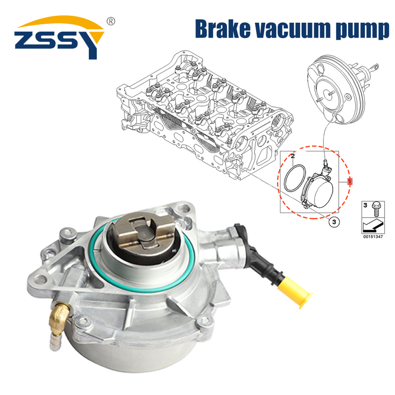 New Brake Vacuum Pump 11667556 - đánh giá và giá Vacuum Chamber Small