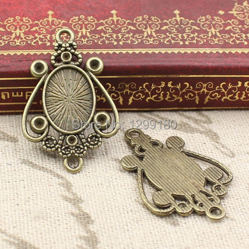50 cái/lốc Hợp Kim Đồng Tone C - đánh giá và giá Bezels Set Pendant