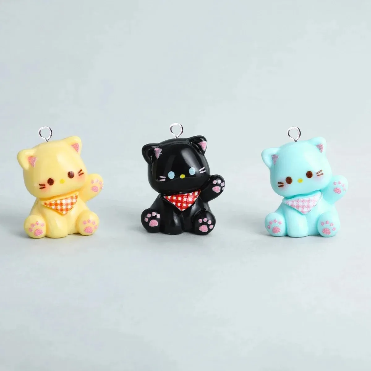 10Pcs 3D Cartoon Cat Mini Resi - đánh giá và giá Resin Crafts Diy