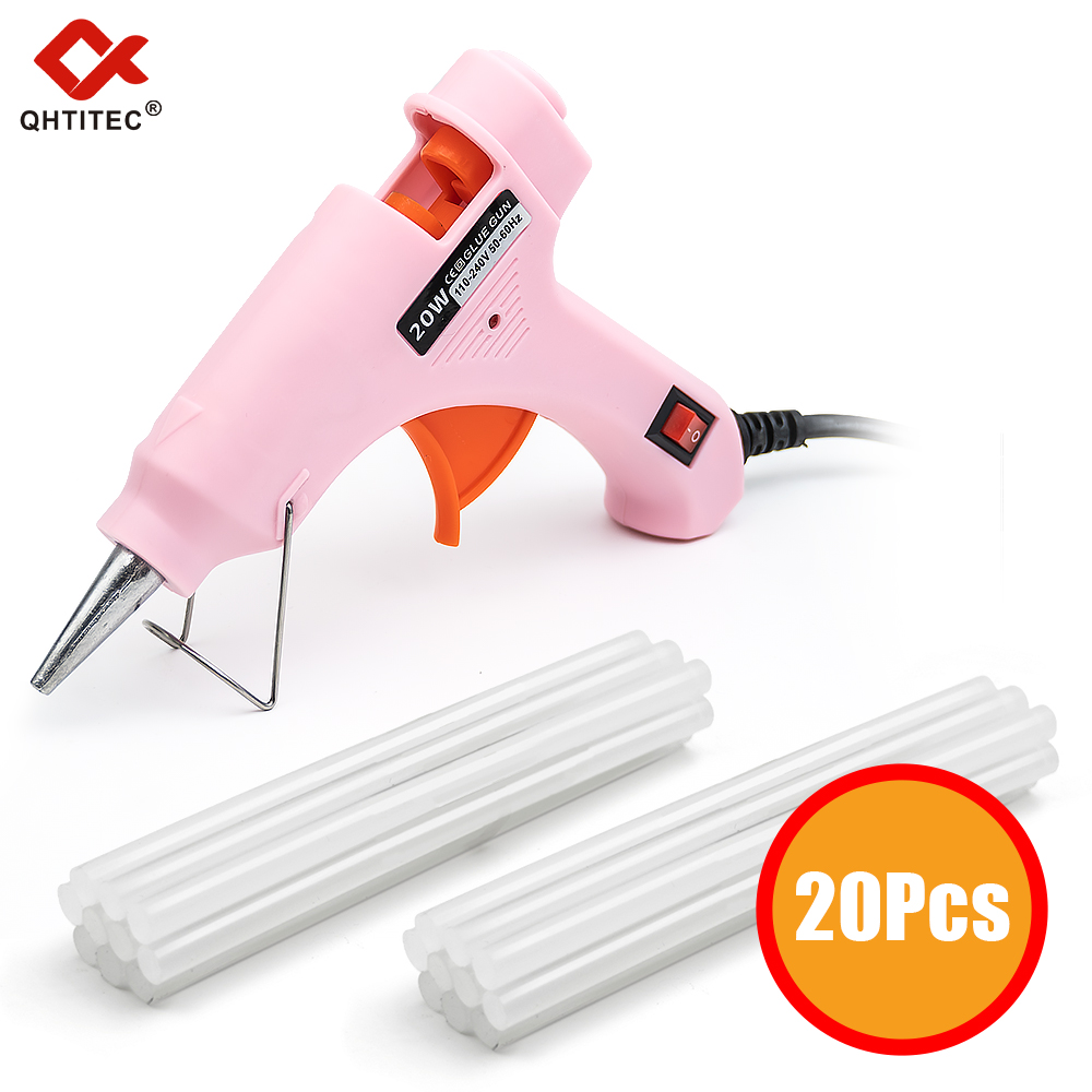 JCD 20W Hot Melt Glue Gun With - đánh giá và giá Heat Gun Small